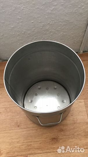 Металлическая бочка из нержавеющей стали 50 л