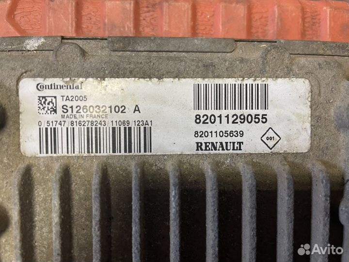 Renault logan блок управления АКПП