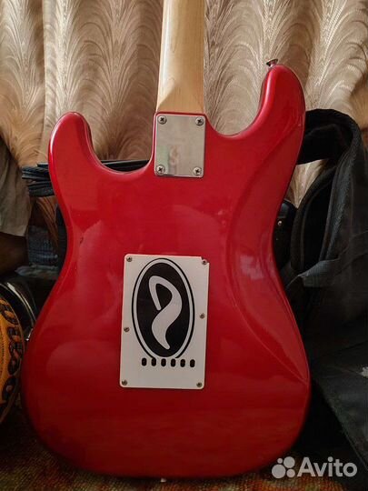 Электрогитара fender squier с комбиком