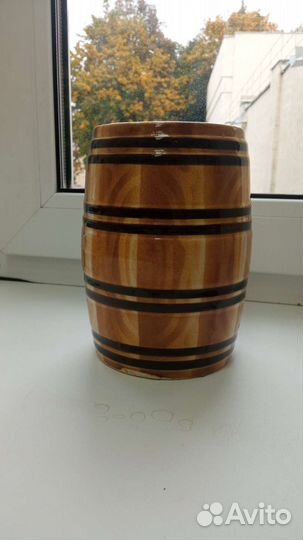 Подсвечник, ваза, бочонок СССР