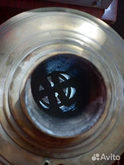 Самовар на дровах старинный