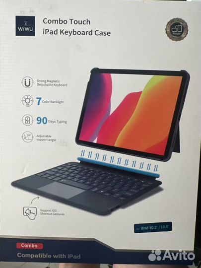 Клавиатура-чехол для айпада 10.2 (2021)