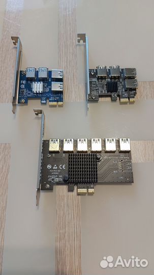 Разветвитель pci-e на 4/6 видеокарт