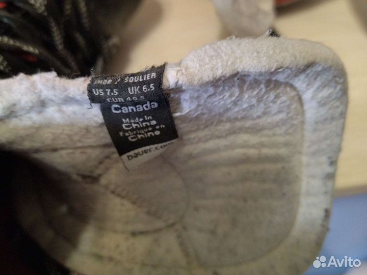 Хоккейные коньки bauer vapor