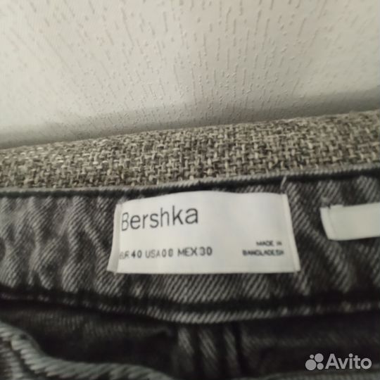 Джинсы bershka широкие, +Denim. Euro size 40