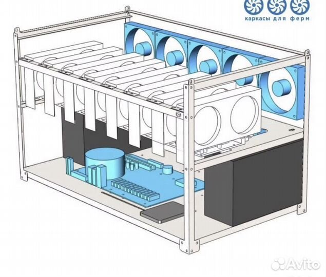 Каркас для майнинг фермы