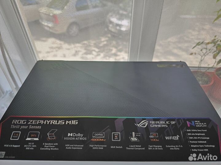 Asus rog zephyrus m16 3080Ti