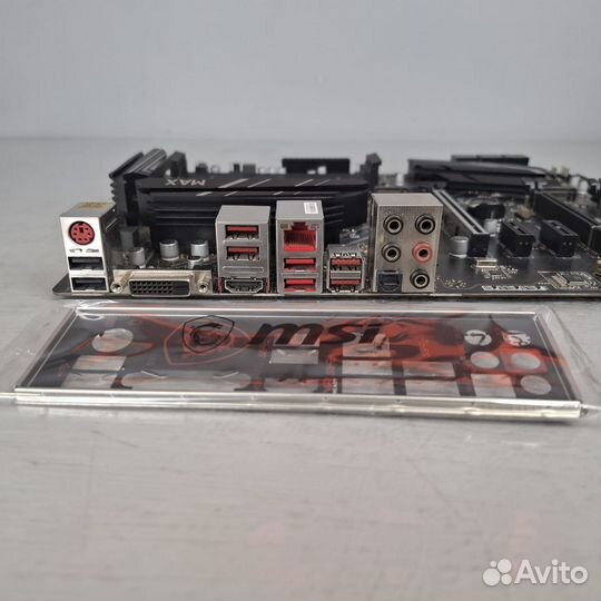 Материнская плата: MSI X470 gaming plus MAX