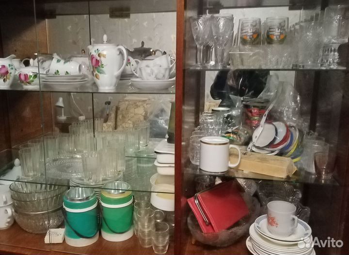 Хрустальная посуда СССР