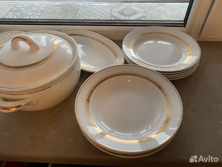 Столовый сервиз СССР зик