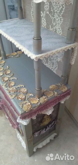 Этажерка старинная