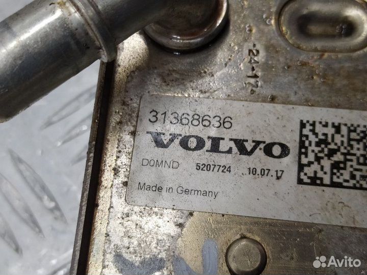 Теплообменник масляного фильтра Volvo XC90 2 (2014