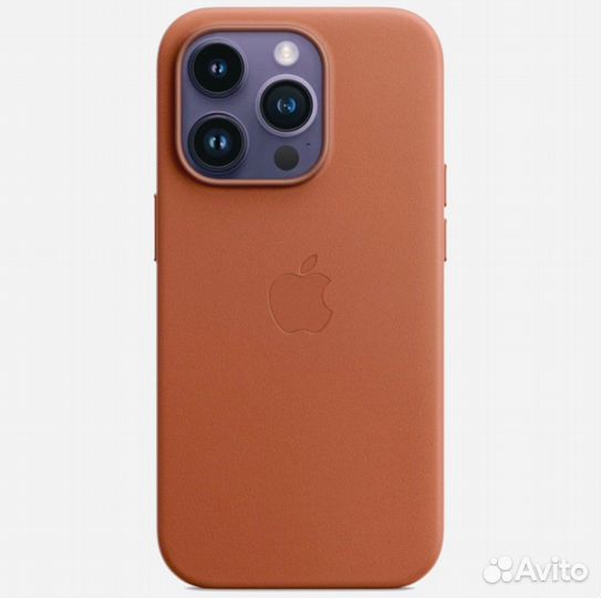 Чехол Apple iPhone 14 Pro Leather Case