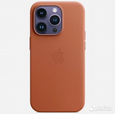 Чехол Apple iPhone 14 Pro Leather Case