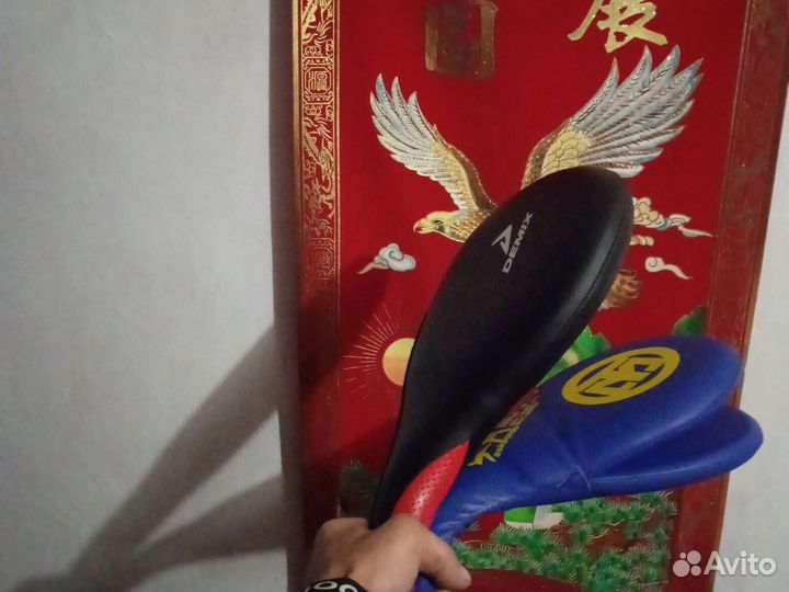 Боксерские лапы кожа