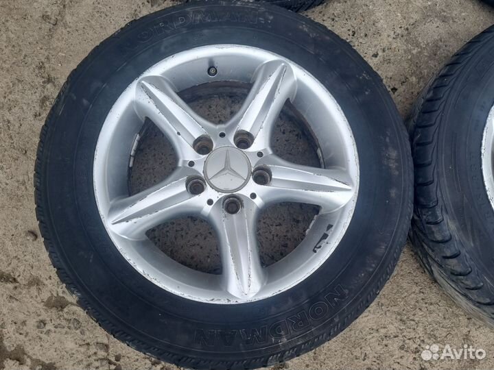 Мерседес колёса 195/ 60 R 15 комплект оригинал