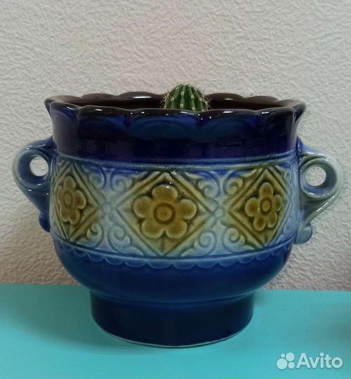 Горшок-кашпо керамический-ваза