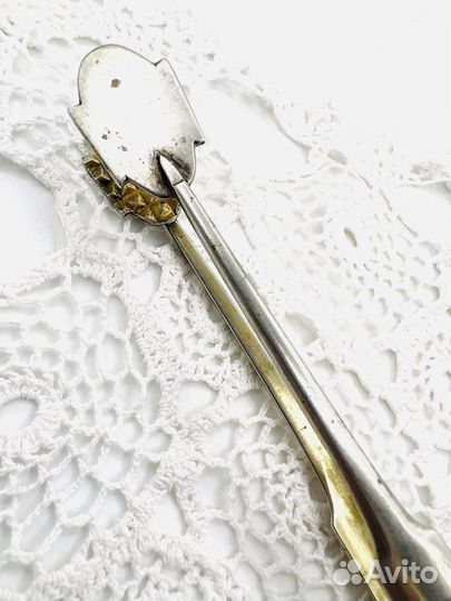 Щипцы для сахара Серебро 84 проба Павлов 46 гр