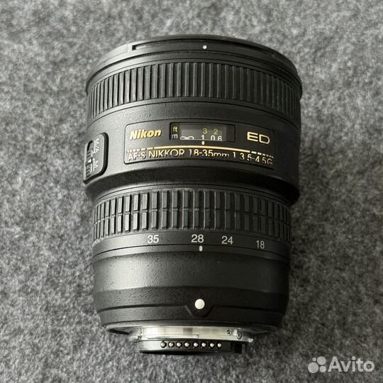 Объектив Nikkor AF-S 18-35 3.5-4.5 G