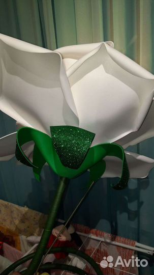 Торшер напольный роза