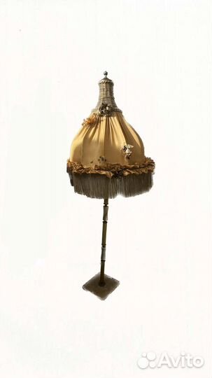 Торшер напольный с ониксом