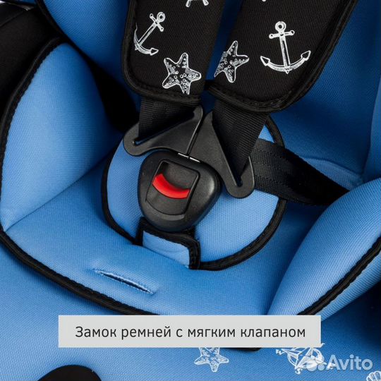 Автокресло Siger Драйв группа 1-2-3 (новое)