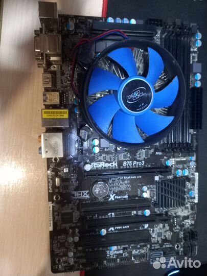 Материнская плата с процессором i5 3550