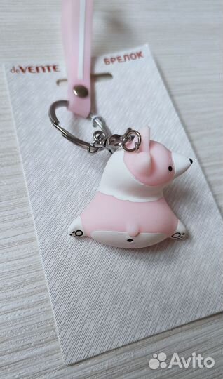 Брелок Корги, подарок любителю собак