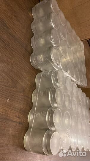 Банки прозрачные 48 шт