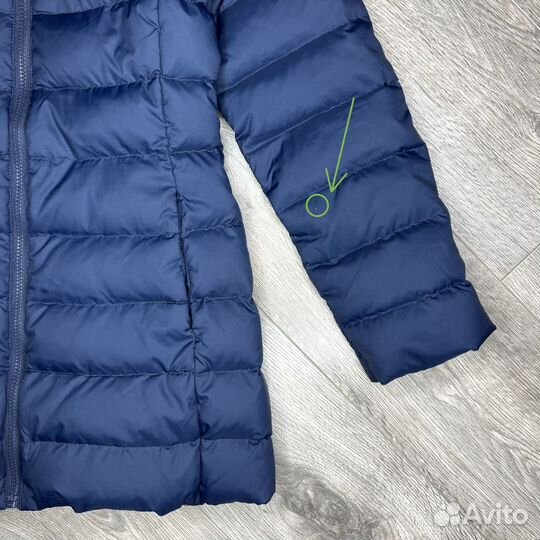 Пальто пуховое Benetton 160 (XXL) куртка длинная