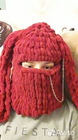 Балаклава с ушками 57 размер