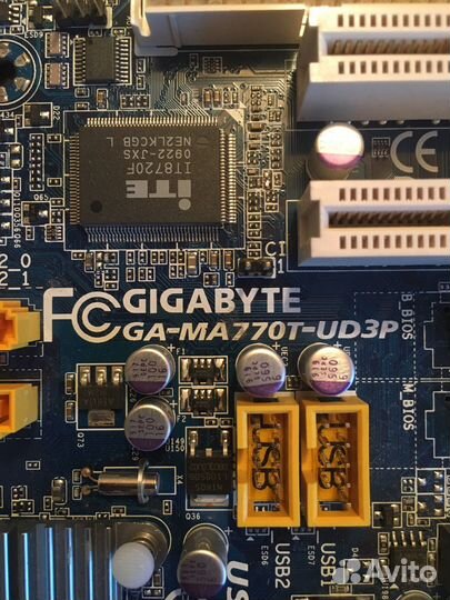 Материнская плата с процессором am3 + память