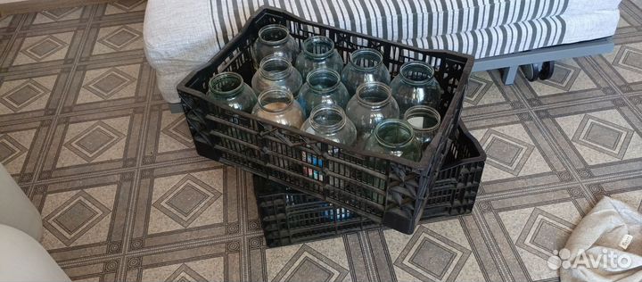 Стеклянные банки 0.5 л, 0,8 л, 1л, 2 л