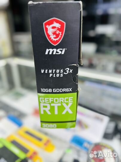 Видеокарта RTX 3080 ventus 3x plus