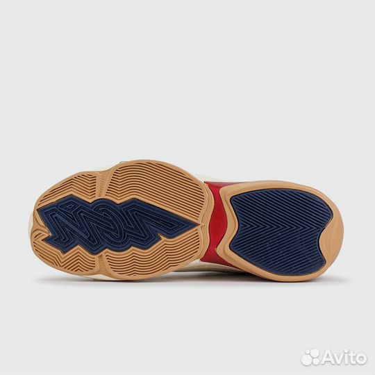 Баскетбольные Air Jordan Zion 2 Beige Red Blue