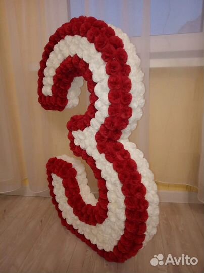 Цифра 3 на день рождения