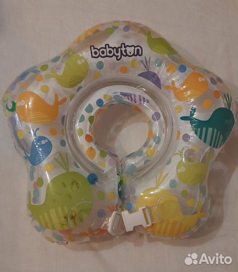 Детский круг на шею для купания