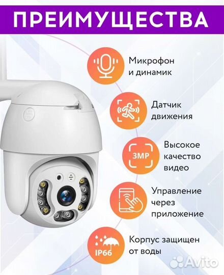 Камера уличная Wi fi sim ip65