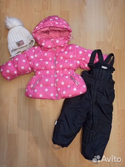Костюм зимний для девочки Baby Go 80 размер
