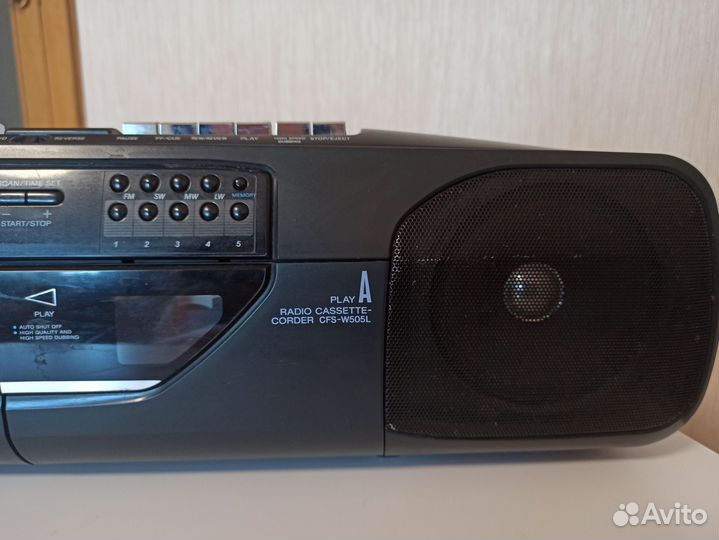 Магнитофон sony cfs w505l