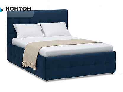 Кровать Рон 1.4 м синяя