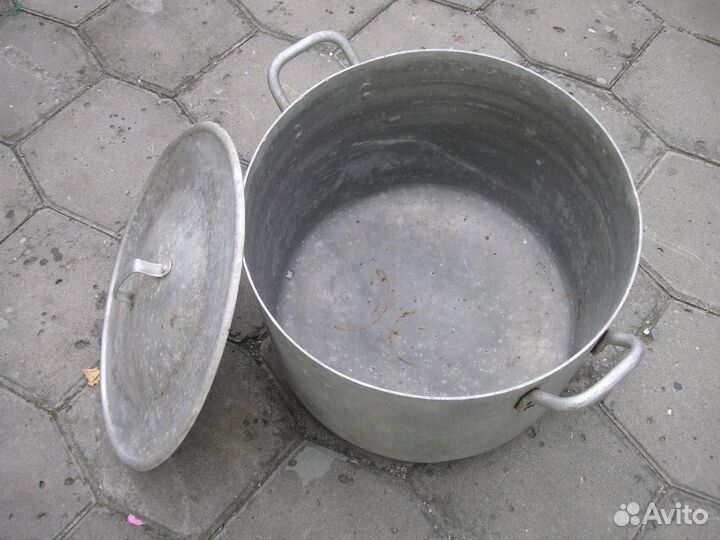 Кастрюля алюминиевая 40 литров