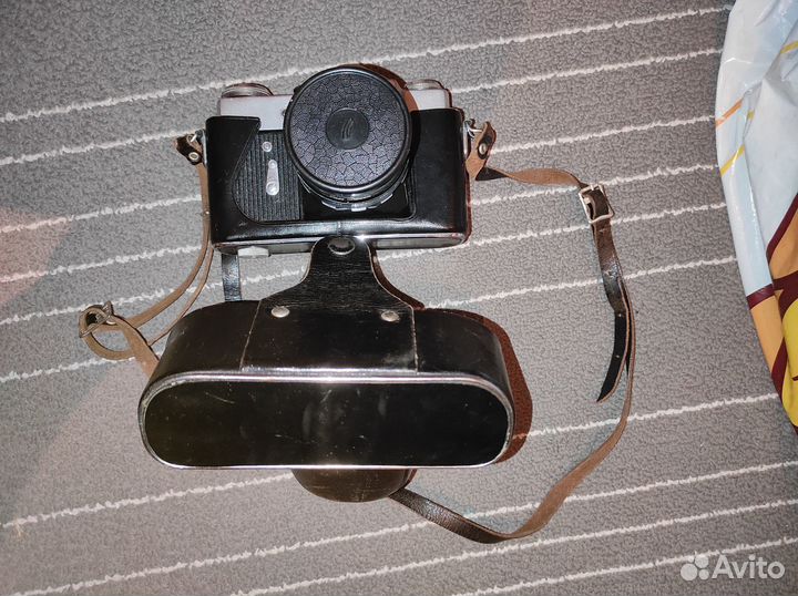 Фотоаппарат зенит зоркий фотовспышка