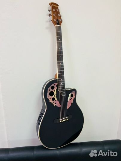 Гитара электроакустическая новая Fabio W164E BK