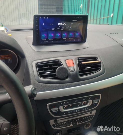 Магнитола Renault Megan 3 андроид новая