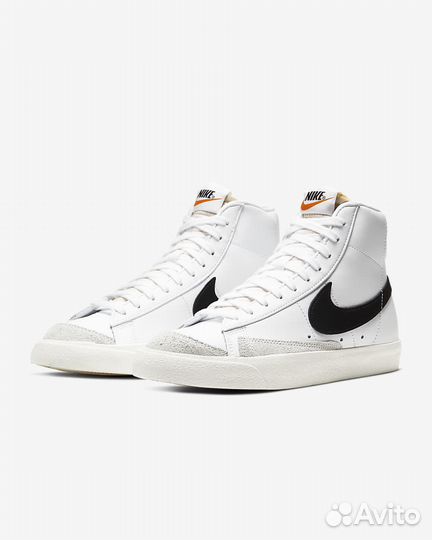 Кожаные кеды Nike Blazer mid '77 42,5