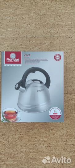 Новый чайник Rondell Zart RDS-1605 ST