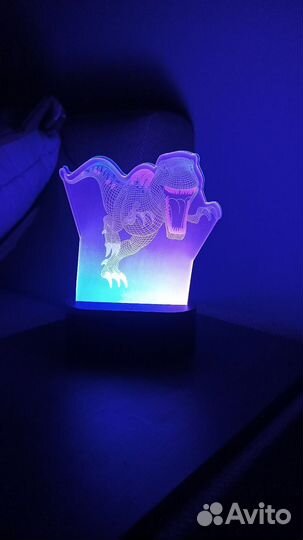 3D лампа