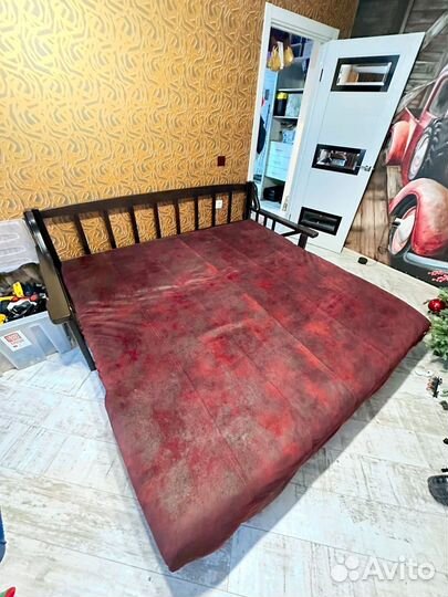 Диван и кресло бу