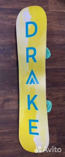 Сноуборд Drake Charm 142 + крепы Burton Stiletto S